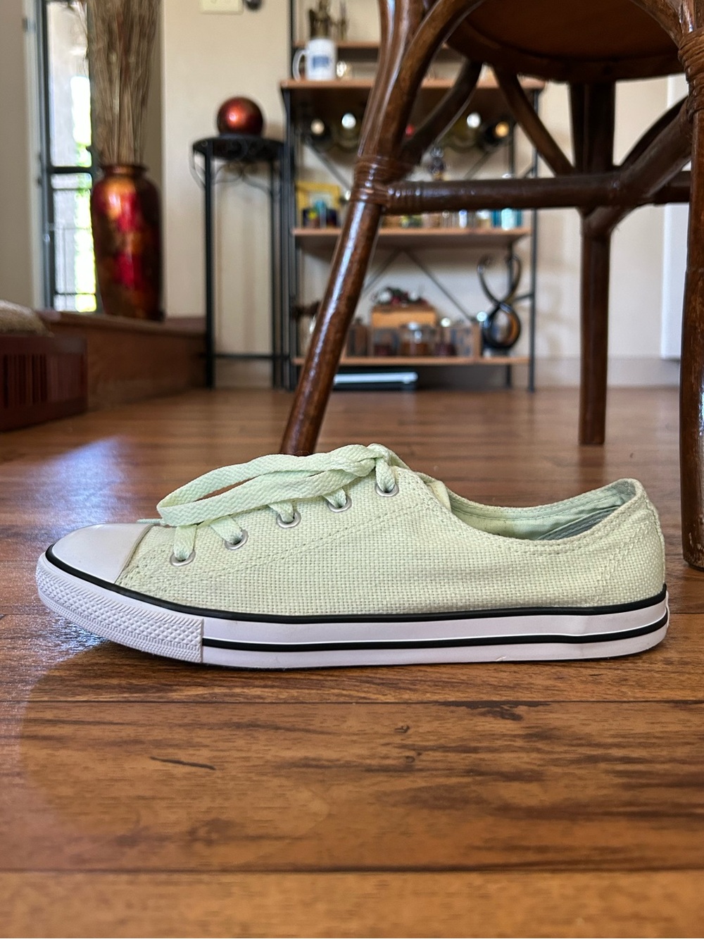 Converse Chuck Taylor All Star Dainty Ox Mint Green Women’s 8.5 - Picture 2 of 12